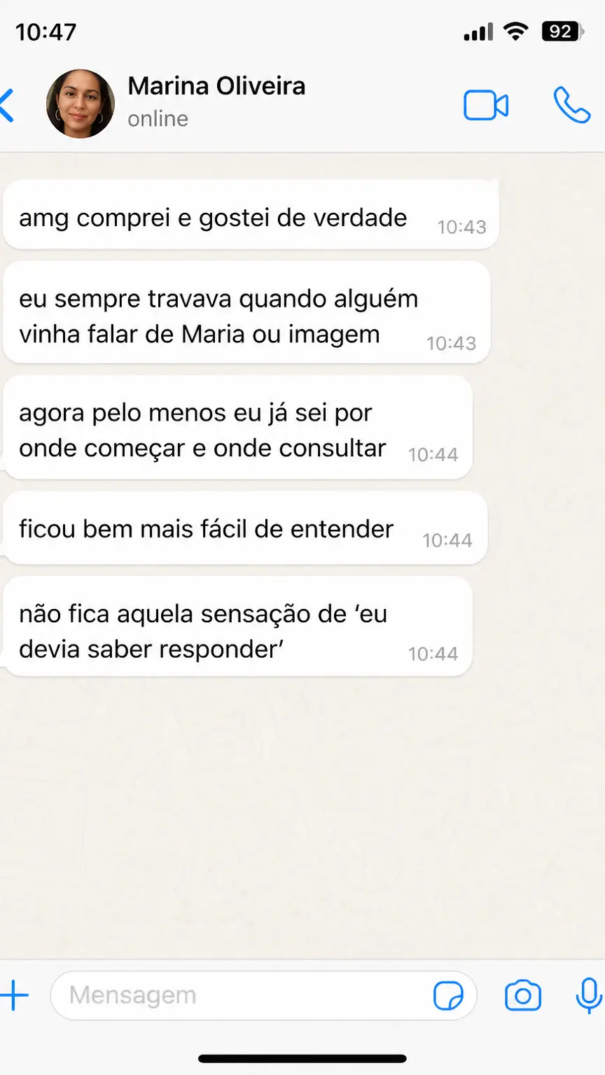 Depoimento 1